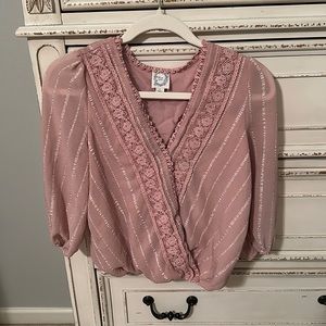 Pink blouse by Blue Rain